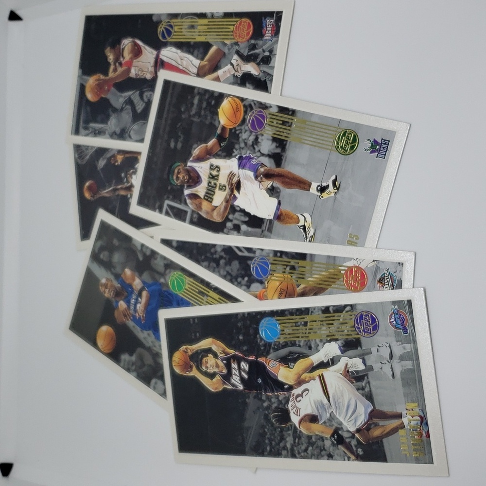High Topps NBA cards 2001